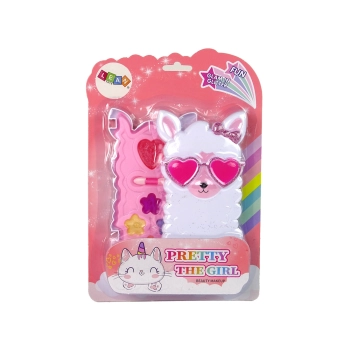 Zestaw Piękności Do Makijażu Błyszczyki Różowa Lama