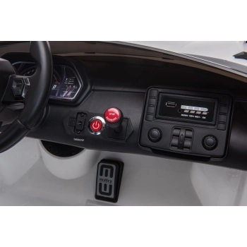 Auto na akumulator Lamborghini Aventador SX2028 Biały