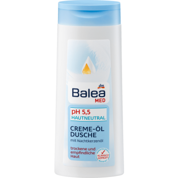 Balea Med Neutralny kremowy olejek pod prysznic 300 ml