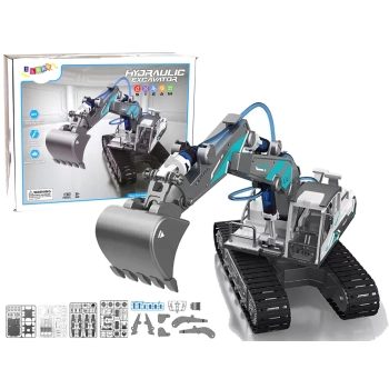 Koparka Hydrauliczna Gąsiennicowa DIY Do złożenia 130 elementów