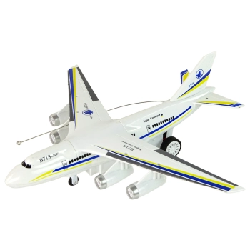 Samolot Pasażerski Zdalnie Sterowany RC Biały