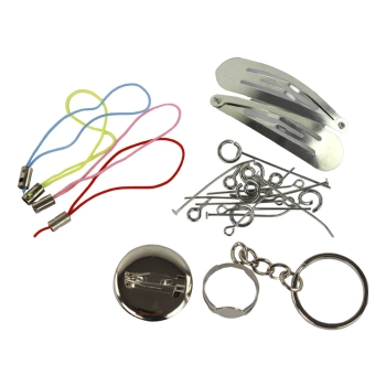 Zestaw Kreatywny Masa Plastyczna Modelina 24 Kolory Akcesoria