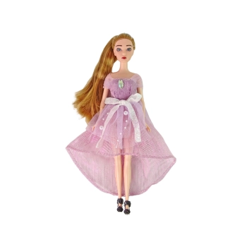 Lalka Dla Dzieci Emily Długie Włosy Biały Kotek