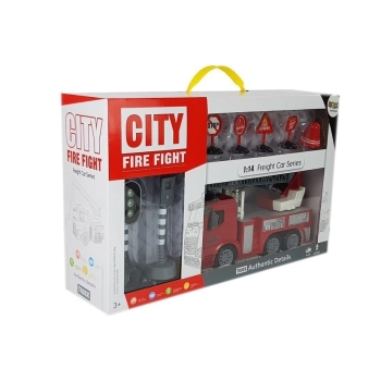 Straż Pożarna Znaki Drogowe Sygnalizacja Świetlna Napęd Frykcyjny Dźwięk Efekty Świetlne