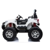 Pojazd na Akumulator Ford Ranger Monster LCD Biały