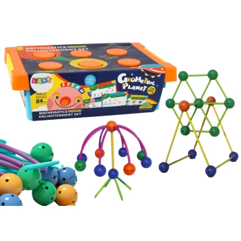 Klocki Konstrukcyjne Geometric Planet 84 el.