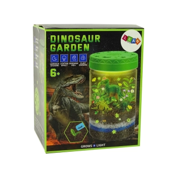 Ogród Dinozaurów w Słoiku Światło Naklejki Kreatywne