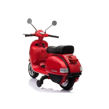 Skuter na Akumulator Vespa Czerwony