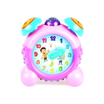 Budzik Edukacyjny Dla Malucha Nauka Godzin Różowy