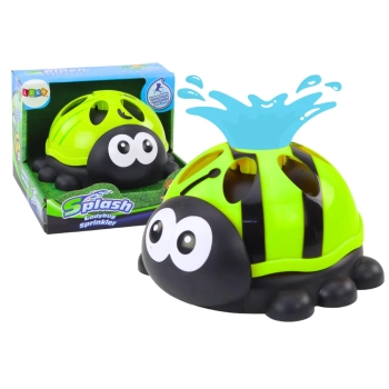 Zraszacz Ogrodowy Biedronka Fontanna Wodna Zielona