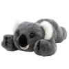 Pluszowa Maskotka Przytulanka Leżący Miś Koala Szary 30cm