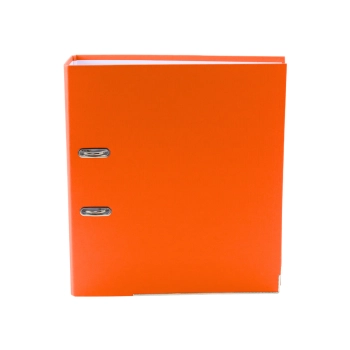 Segregator Na Dokumenty A4/75mm Mechanizm Dźwigniowy Pomarańczowy