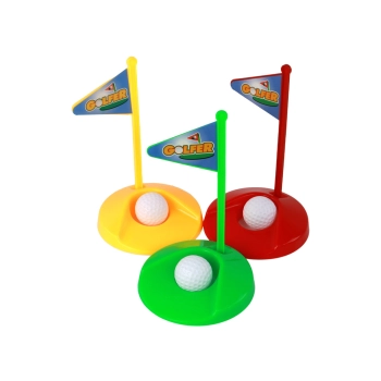 Zestaw Do Gry W Mini Golfa Dla Dzieci Kijki 12 El.