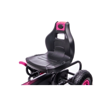 Gokart Na Pedały G18 Różowy