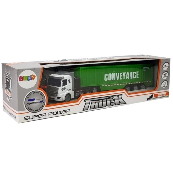 Ciężarówka Dostawcza Zdalnie Sterowana 27 Mhz 1:48 Zielona