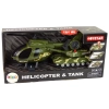 Zestaw Militarny Czołg Napęd Frykcyjny Helikopter