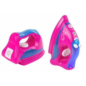 Różowe Żelazko Świeci Gra Para Wodna Małe AGD