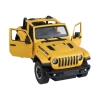 Auto R/C Jeep Wrangler Rubicon 1:14 Rastar Żółty