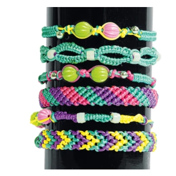 Crazy Chic Zestaw Pracownia Bransoletkowa Mania Bransoletki Przyjaźni Clementoni 18857