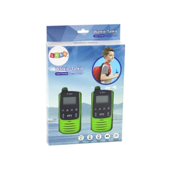 Krótkofalówki Walkie-Talkie Zielone Zasięg 3km Gadżet Do Komunikacji