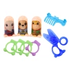 Zestaw Kreatywny Ciastolina Ludziki Salon Fryzjerski Akcesoria