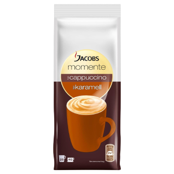 Jacobs Cappucino karmelowe z czekoladą Milka 500 g