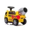 Pojazd Jeździk Betoniarka Dźwięki Podpórka Na Akumulator Żółta
