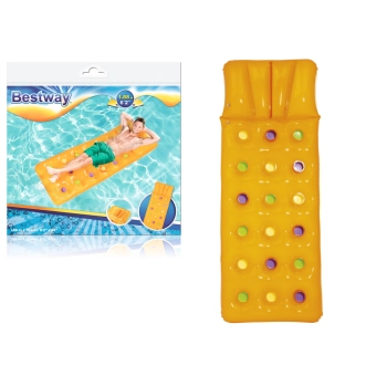 Dmuchany Materac Do Pływania Żółty 188 x 71 cm Bestway 43014