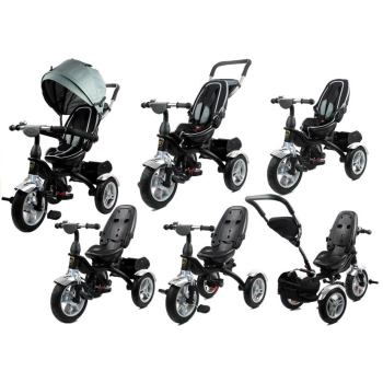 Rower Trójkołowy PRO500 Srebrny