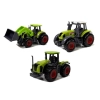 Zestaw Pojazdów Rolniczych Traktory Przyczepy z Figurkami Zwierząt