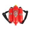 Zestaw Strażaka Dla Dziecka Kask Toporek Akcesoria Czerwony