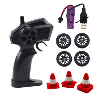 Auto Sportowe Do Driftu Wymienne Koła Zdalnie Sterowany RC 4WD Biały