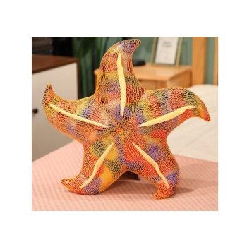 Maskotka Pluszowa Rozgwiazda Żółta Poduszka 20 cm