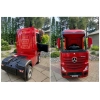 Auto na Akumulator Mercedes Actros Czerwony Lakierowany MP4