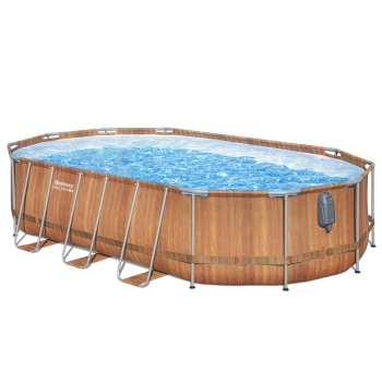 Basen Ogrodowy Stelażowy Bestway 56719 Power Steel 610 x 366 x 122 cm