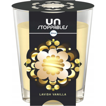 Febreze Unstoppables Świeczka Lavish Vanilla 184g
