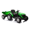 Traktor Na Akumulator HC-306 Z Przyczepą Jasno Zielony 24V