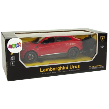 Auto R/C 1:24 Lamborghini Urus Czerwony 2.4 G Światła