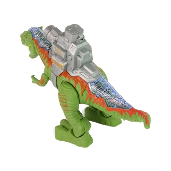 Dinozaur z Katapultą Chodzi Strzela Zielony