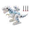Robot Dinozaur Z Wyrzutnią Strzałek Światła Dźwięki Biały