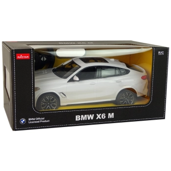 Auto R/C Bmw X6 M 1:14 Rastar Białe