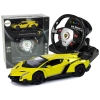Auto Zdalnie Sterowane Lamborghini Veneno Żółte 2,4 G Pilot Kierownica Dźwięk Światła