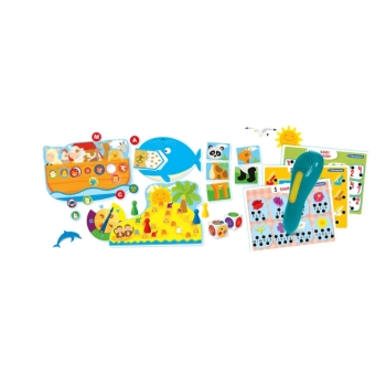 Mówiące Pióro 50 Gier Edukacyjnych Uczę się Bawiąc Język Polski Clementoni 50650