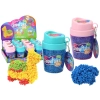 Squishy Kulki Styropianowe Masa w Kubeczku Niebieski