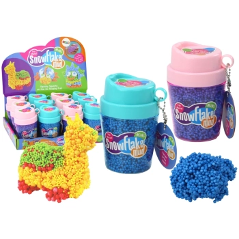 Squishy Kulki Styropianowe Masa w Kubeczku Niebieski