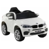 Auto na Akumulator BMW X6 Białe Skóra, EVA