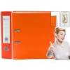 Segregator Na Dokumenty A4/75mm Mechanizm Dźwigniowy Pomarańczowy