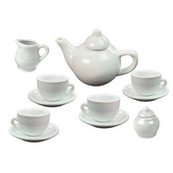 Zestaw Do Herbaty DIY Do Malowania Farby Porcelana Ciasteczka