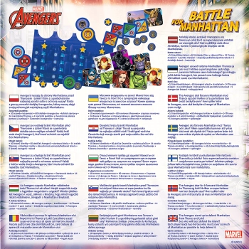 Gra rodzinna Battle for Manhattan Avengers Trefl 02512