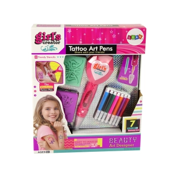 Zestaw Do Robienia Tatuaży Długopis Elektroniczny Pisak Szablony